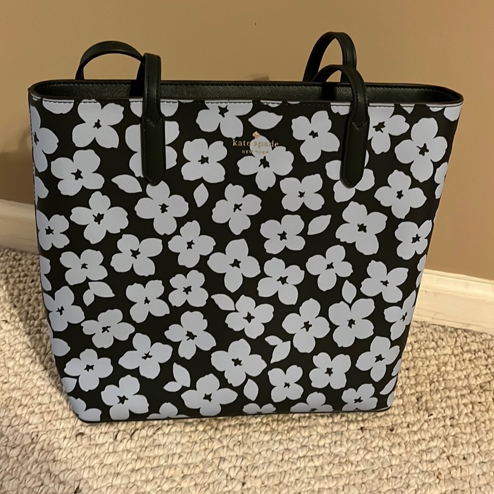 Kate Spade floral tote, new with tag